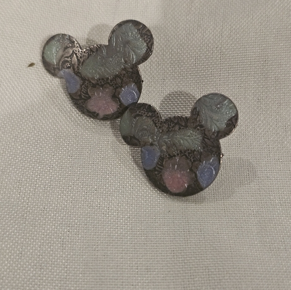 Disney Jewelry - Disney Metal Mickey Mouse Earrings
